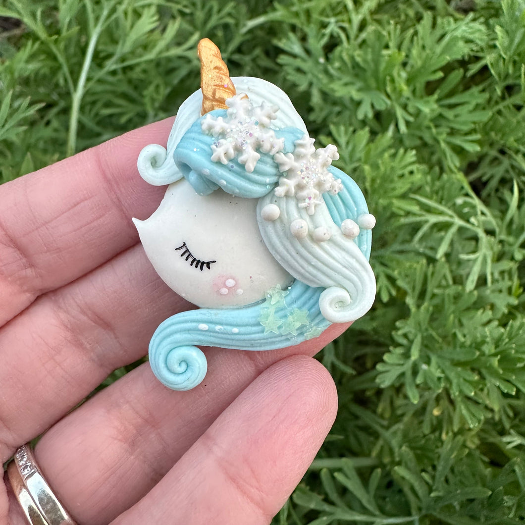 Custom Unicorn Clay Bow