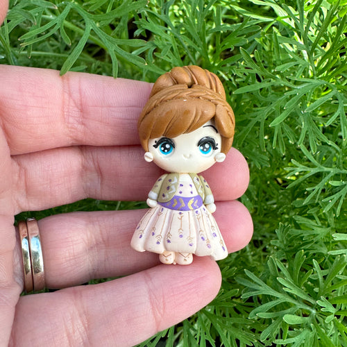 Custom Princess Clay Bow