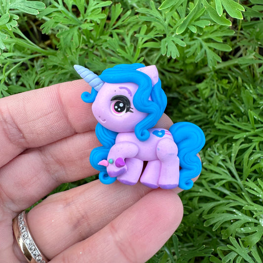 Custom Character Unicorn Clay Bow