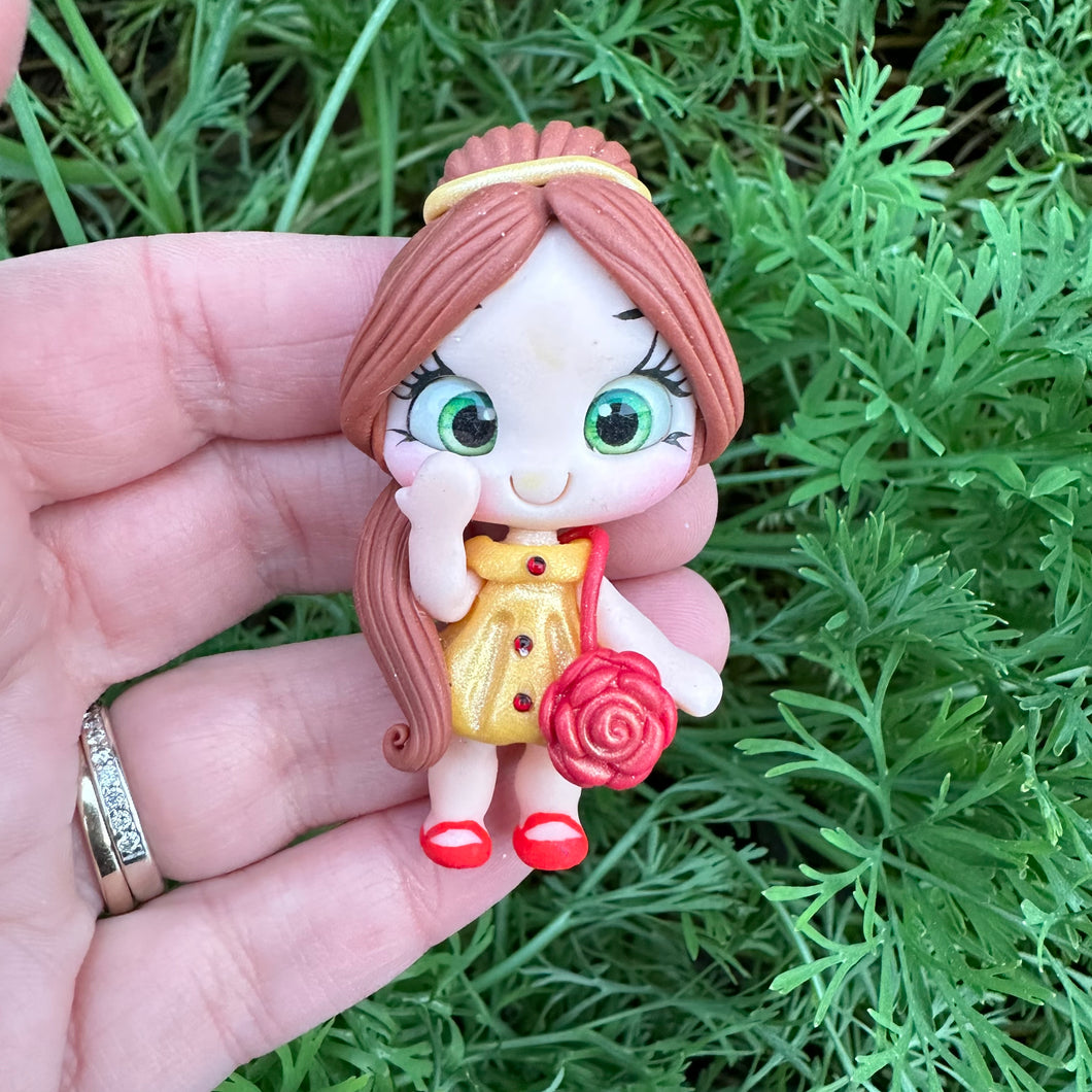 Custom Princess Clay Bow