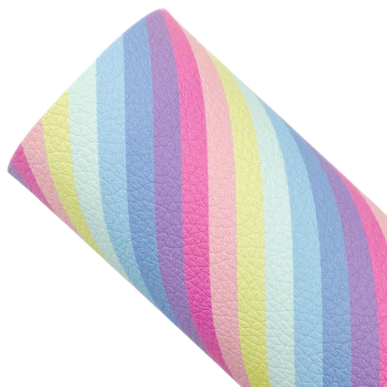 Pastel Diagonal Stripes