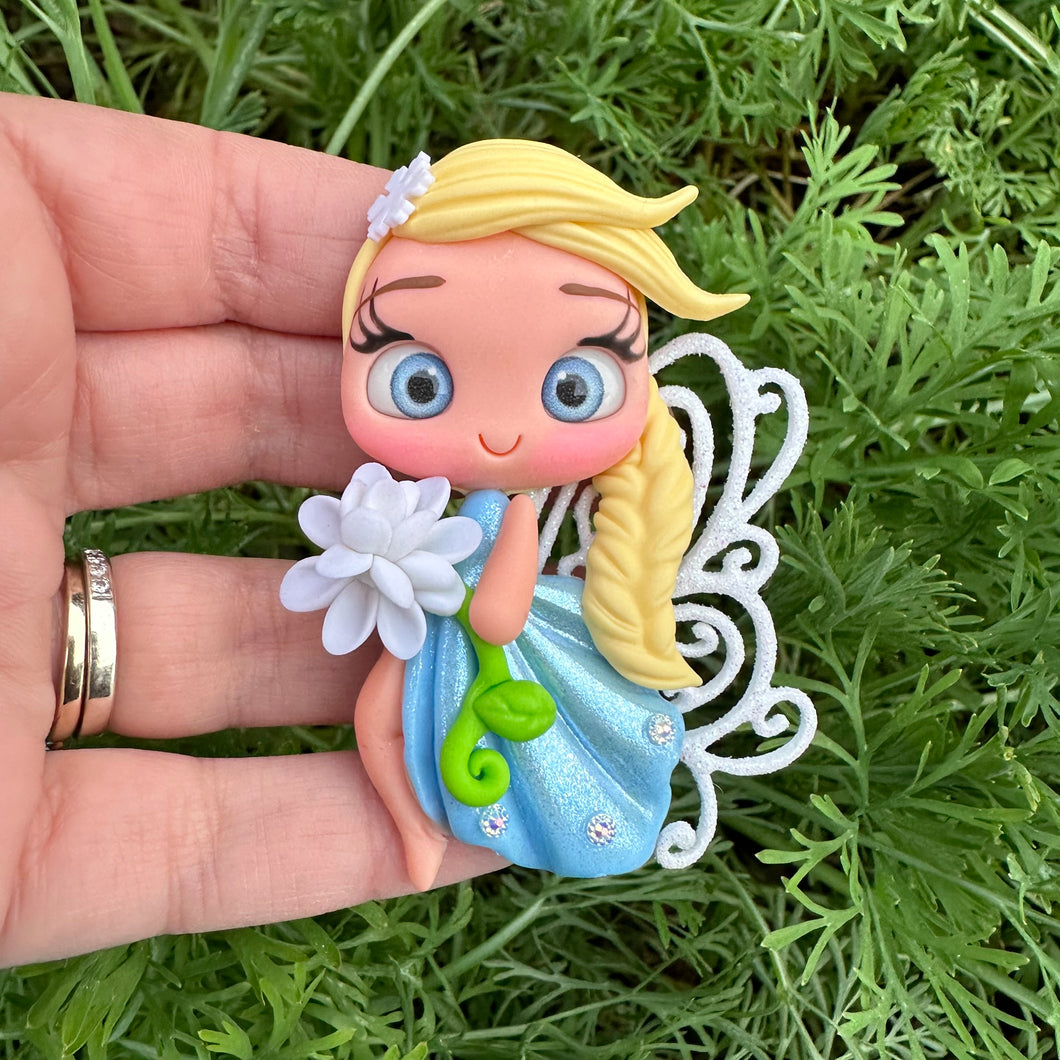 Custom Princess Fairy Clay Bow