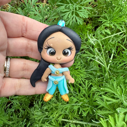 Custom Princess Clay Bow