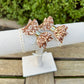 Baby Dolly Classic Glitter Bows// Copper