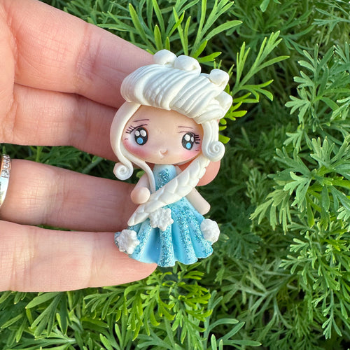 Custom Princess Clay Bow