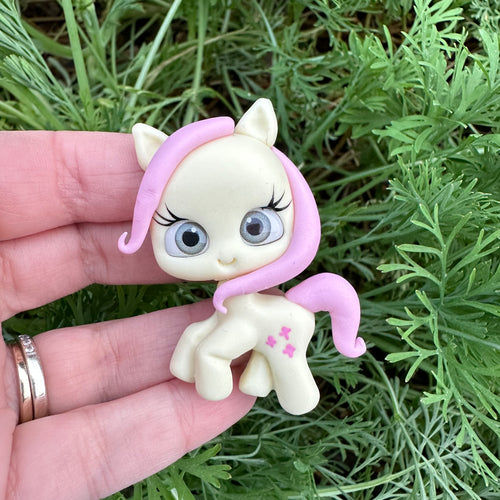 Custom Pony Clay Bow