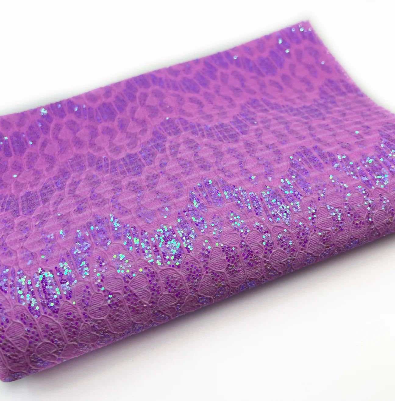 Violet Glitter Lace