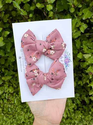 Patterned Pixie Bow Pair