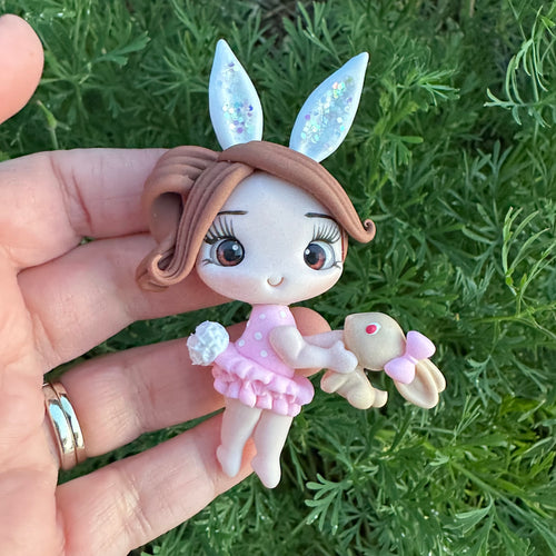 Custom Easter Clay Bow