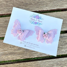 Load image into Gallery viewer, Lilac Lace Butterfly Piggys