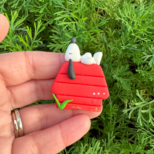 Custom Snoopy Clay Bow