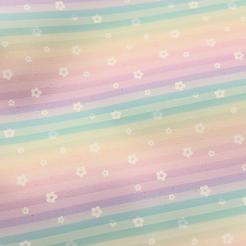 Blossom Pastel Rainbow Stripe