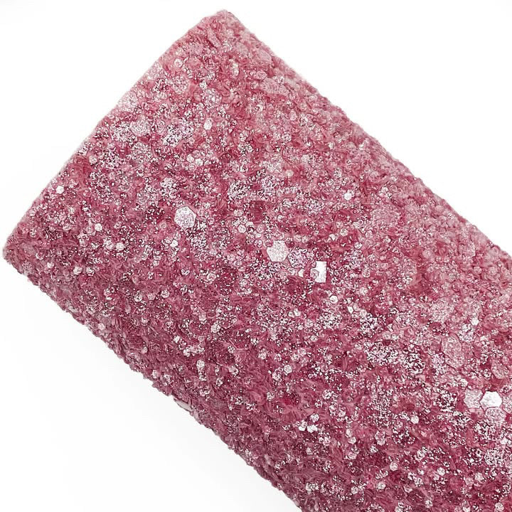 Rosy Pink Diamond Dust Glitter