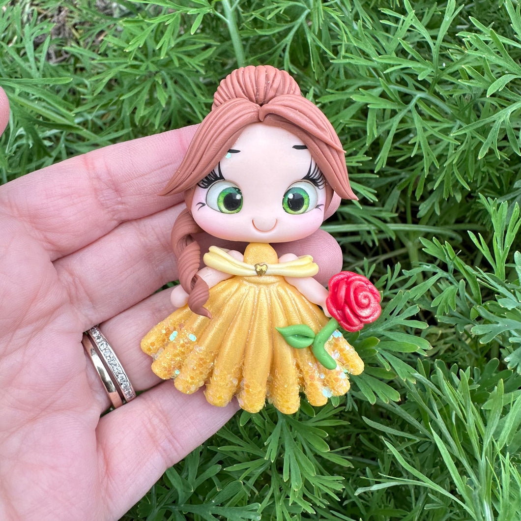 Custom Princess Clay Bow