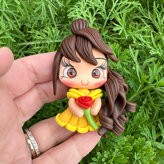 Custom Princess Clay Bow