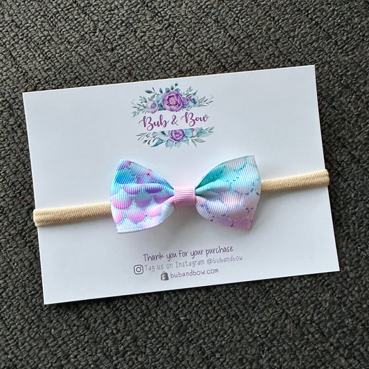 Ribbon Bow Nylon Headband