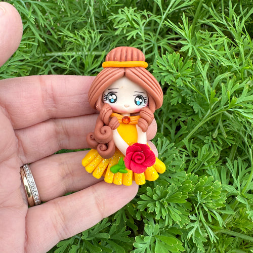 Custom Princess Clay Bow