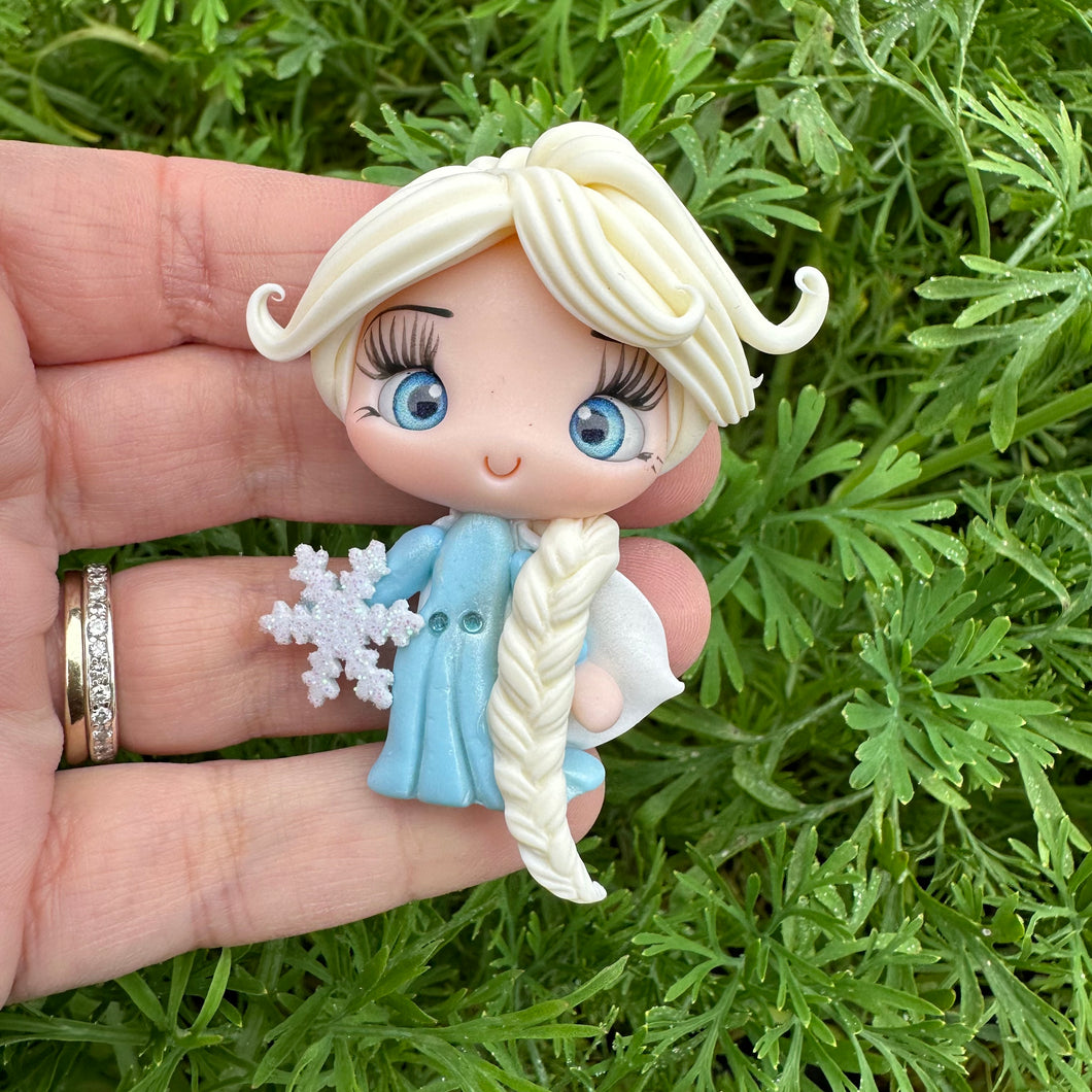 Custom Princess Clay Bow