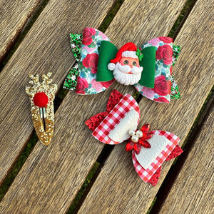 Christmas Bow Set