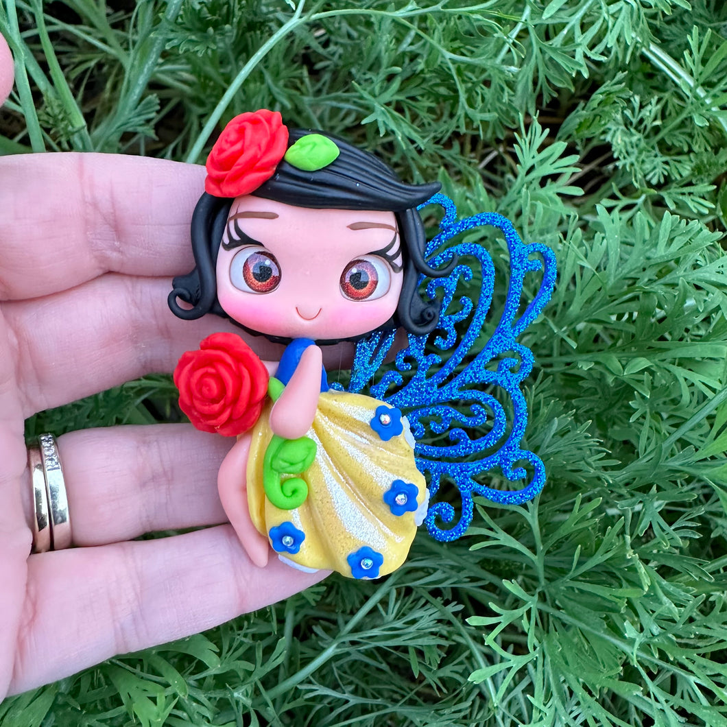 Custom Princess Fairy Clay Bow