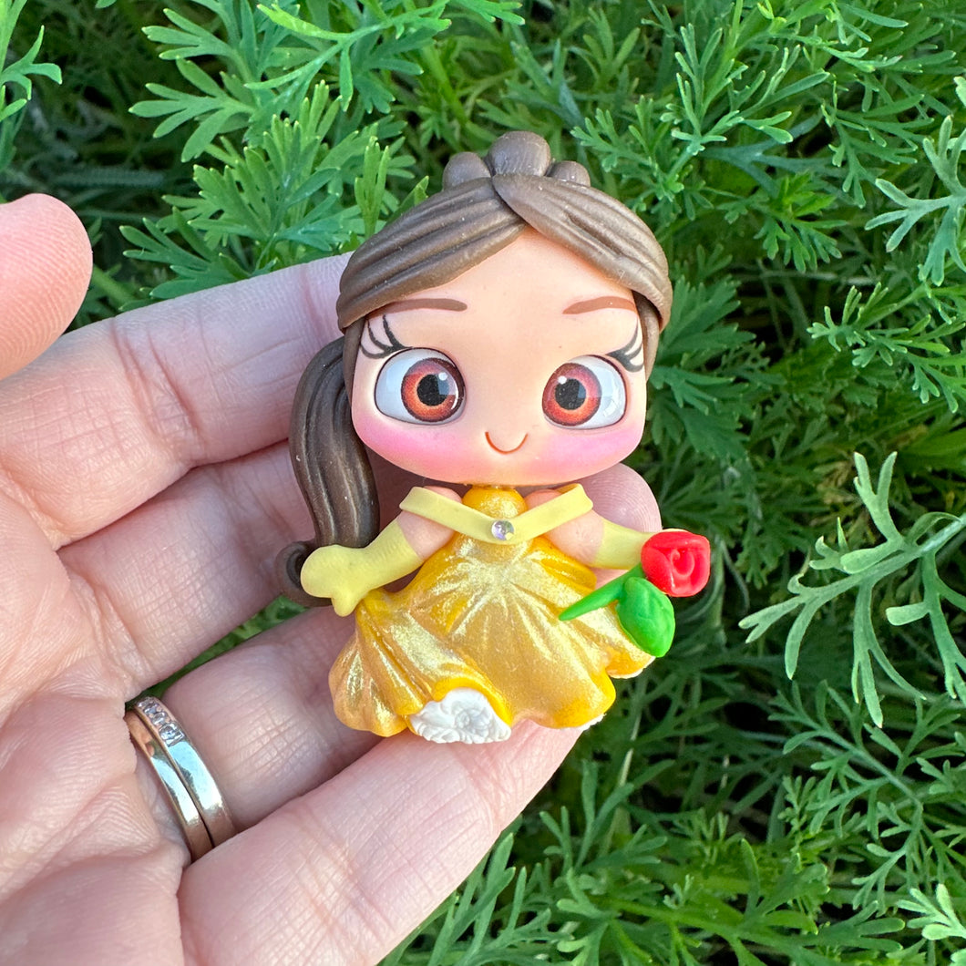 Custom Princess Clay Bow