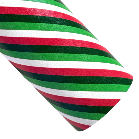 Red & Green Striped Smooth