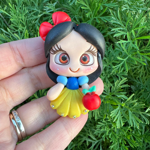 Custom Princess Clay Bow