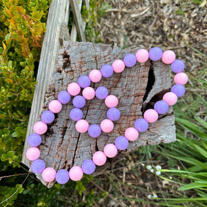 Light Pink & Lilac Bead Set