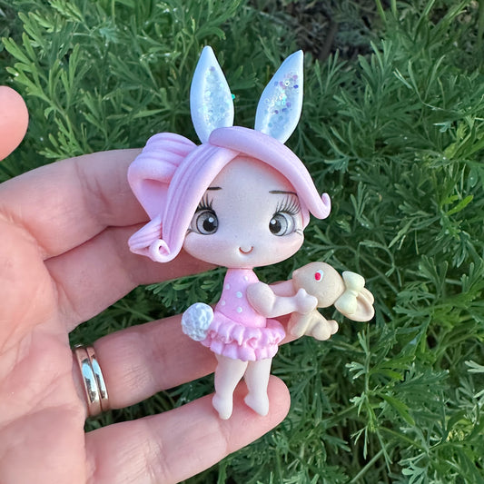 Custom Easter Clay Bow