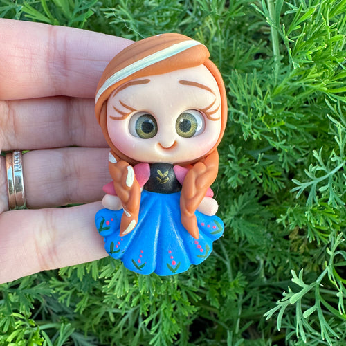 Custom Princess Clay Bow