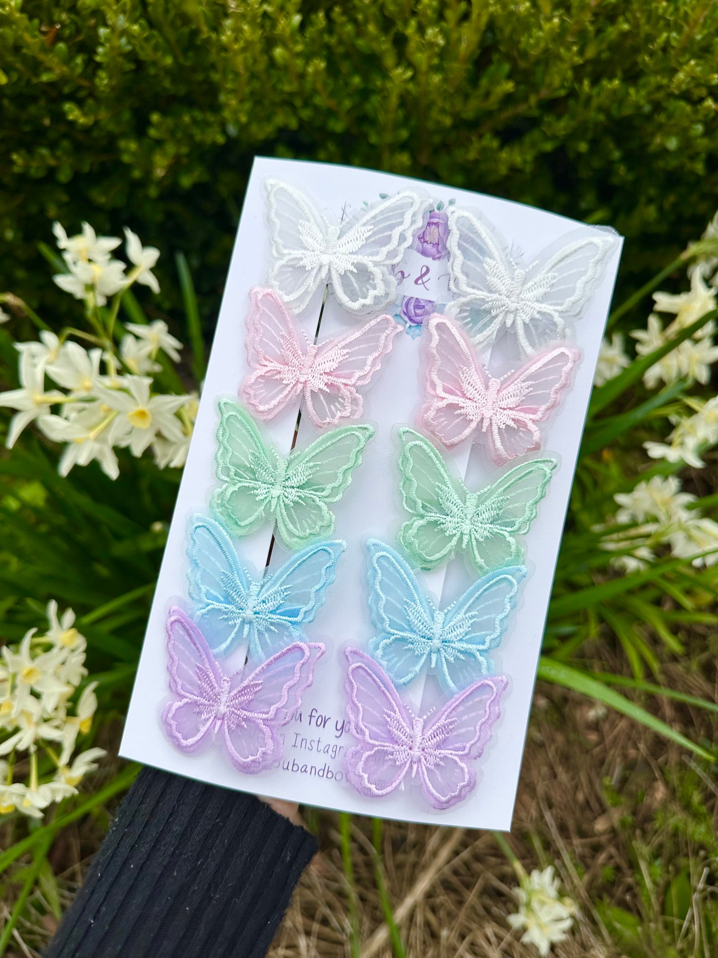 Butterfly Clips (each)