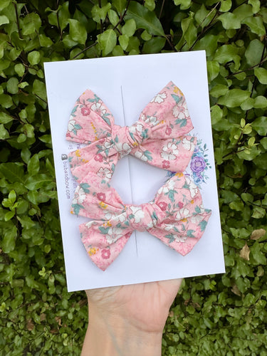 Patterned Pixie Bow Pair