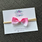 Ribbon Bow Nylon Headband