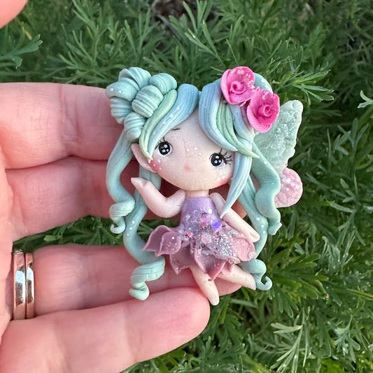 Custom Fairy Clay Bow