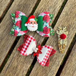 Christmas Bow Set