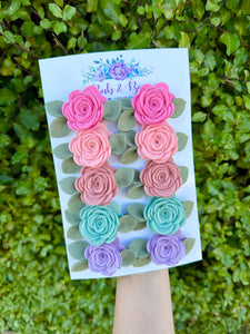 Limited Edition Mini Felt Blooms