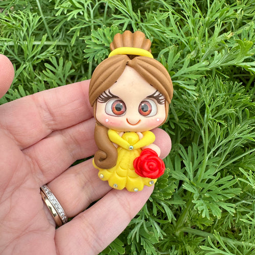 Custom Princess Clay Bow