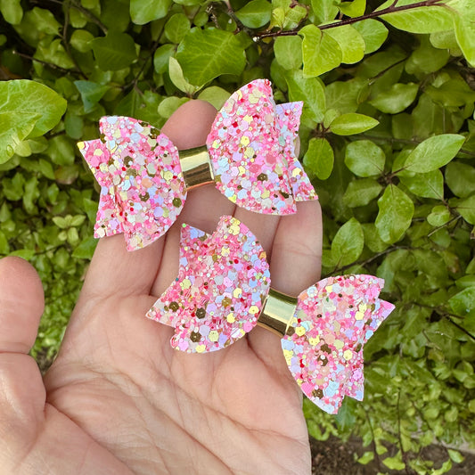 Baby Dolly Bows// Glitter