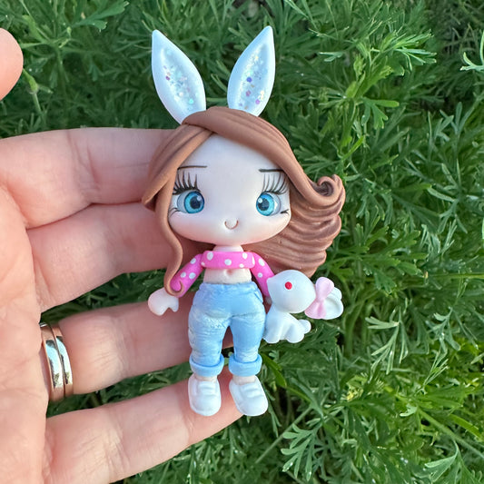 Custom Easter Clay Bow