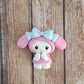 Custom My Melody Clay Bow