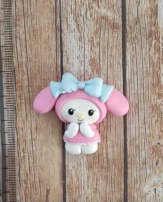 Custom My Melody Clay Bow