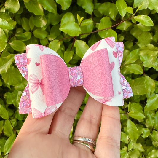 Pink Bows Imogen Bow