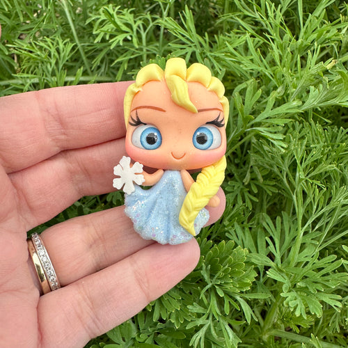 Custom Princess Clay Bow