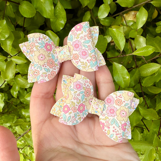 Britney Floral Mini Beauty Bows