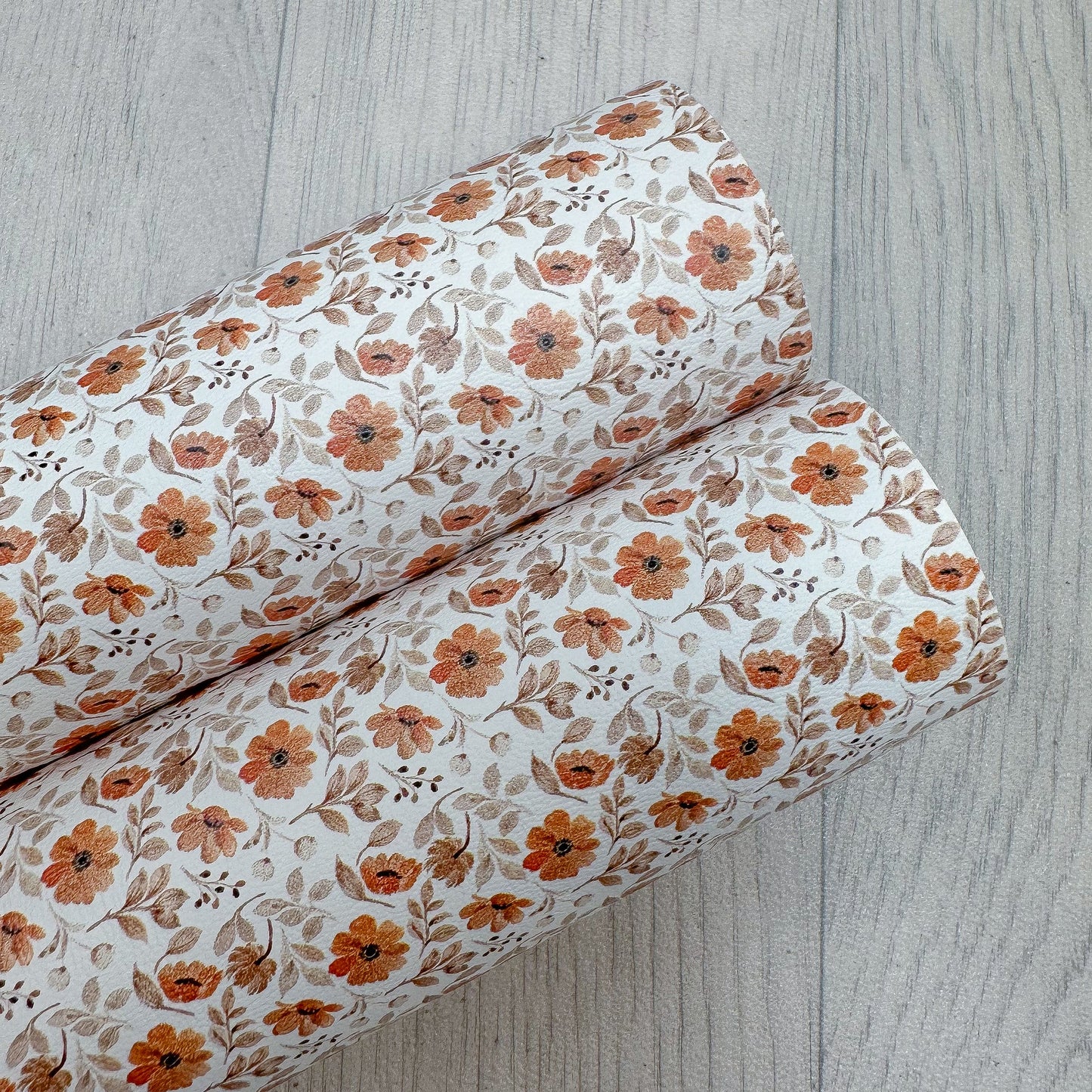 Burnt Orange Floral