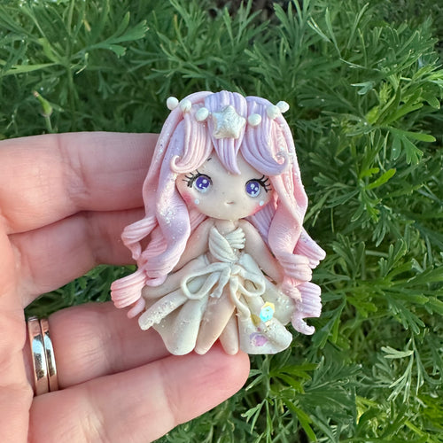 Custom Fairy Clay Bow