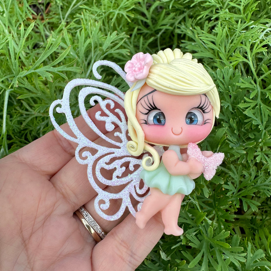 Custom Fairy Clay Bow