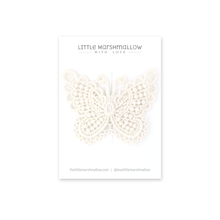 Load image into Gallery viewer, Butterfly Clip// Lace