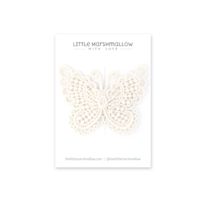 Butterfly Clip// Lace