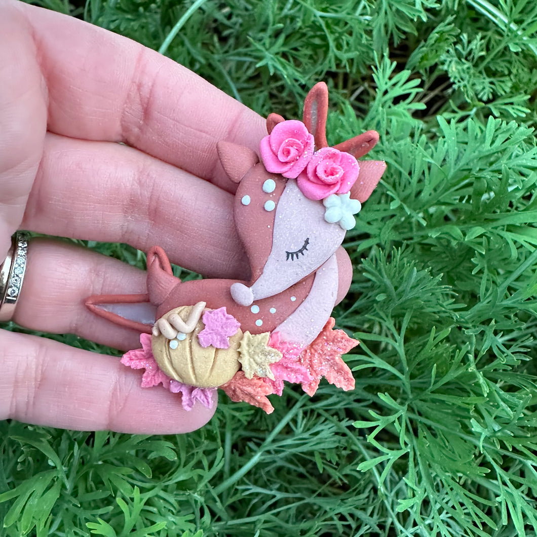 Custom Unicorn Clay Bow